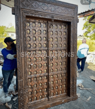 Antique Wooden Old Door Design