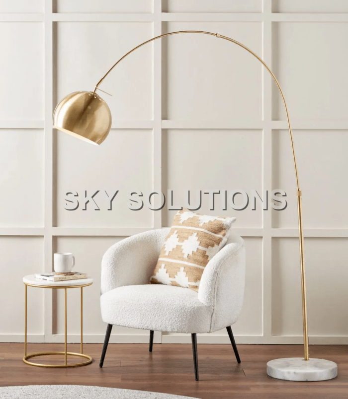 Brass Arc Lamp Brass Arc Lamp