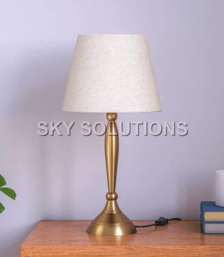 Brass Bedside Lamp