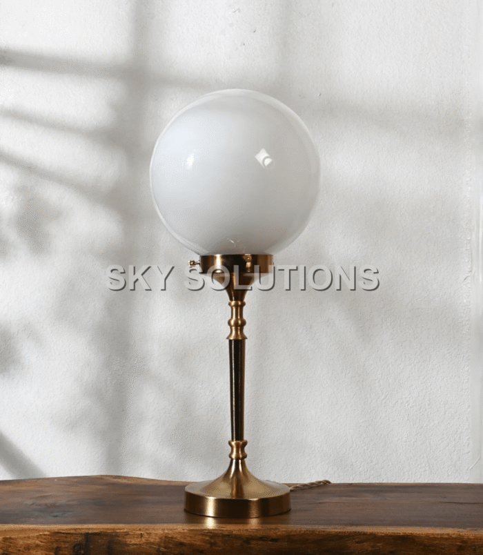 Brass Globe Lamp Brass Globe Lamp
