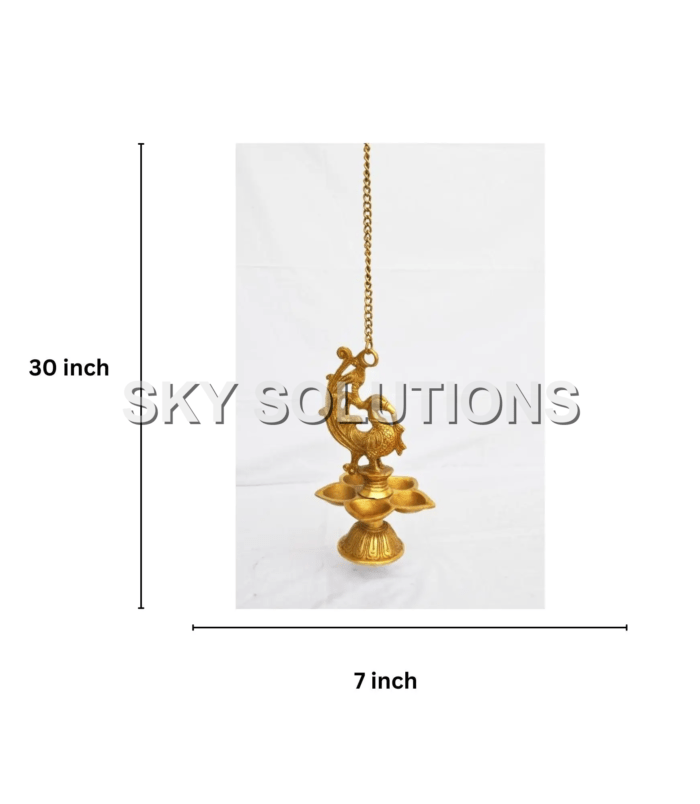 Brass Hanging Diya Brass Hanging Diya