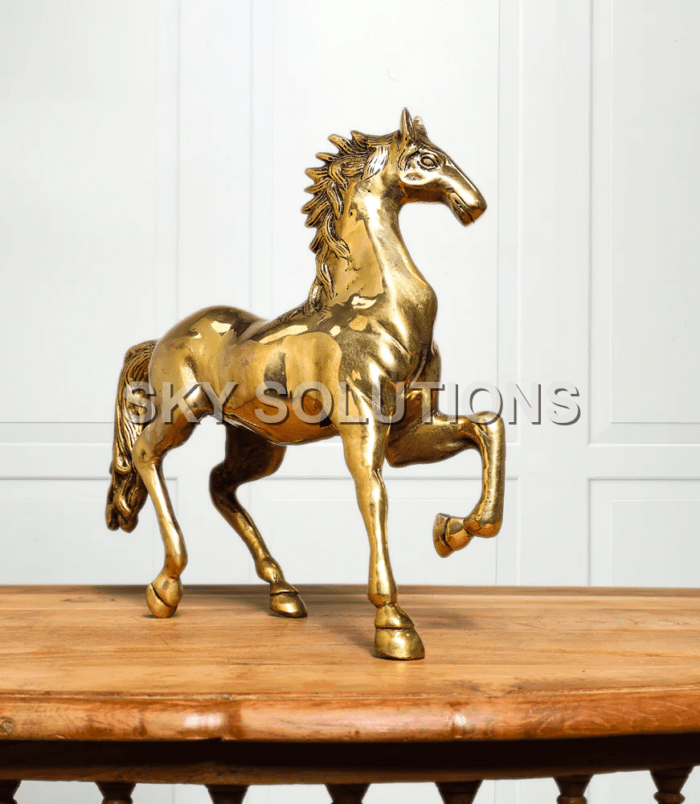 Brass Horse Figurine Brass Horse Figurine
