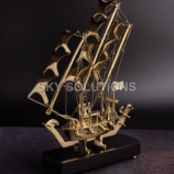 Brass-Sailing-Ship-Showpiece
