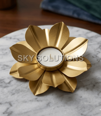 Brass Tea-light Lamp