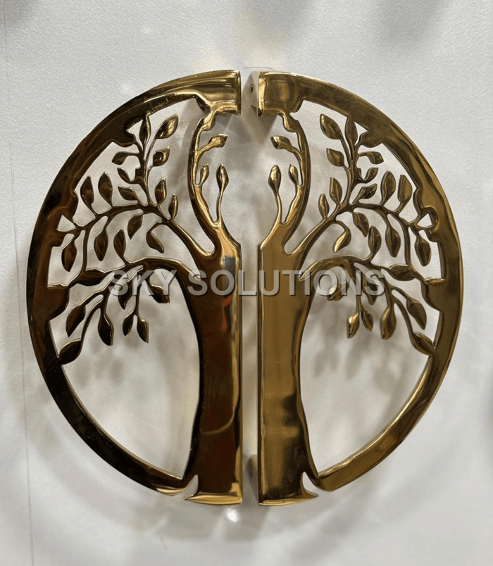 Brass Tree Branch Handle Door Handle Brass Tree Branch Handle Door Handle