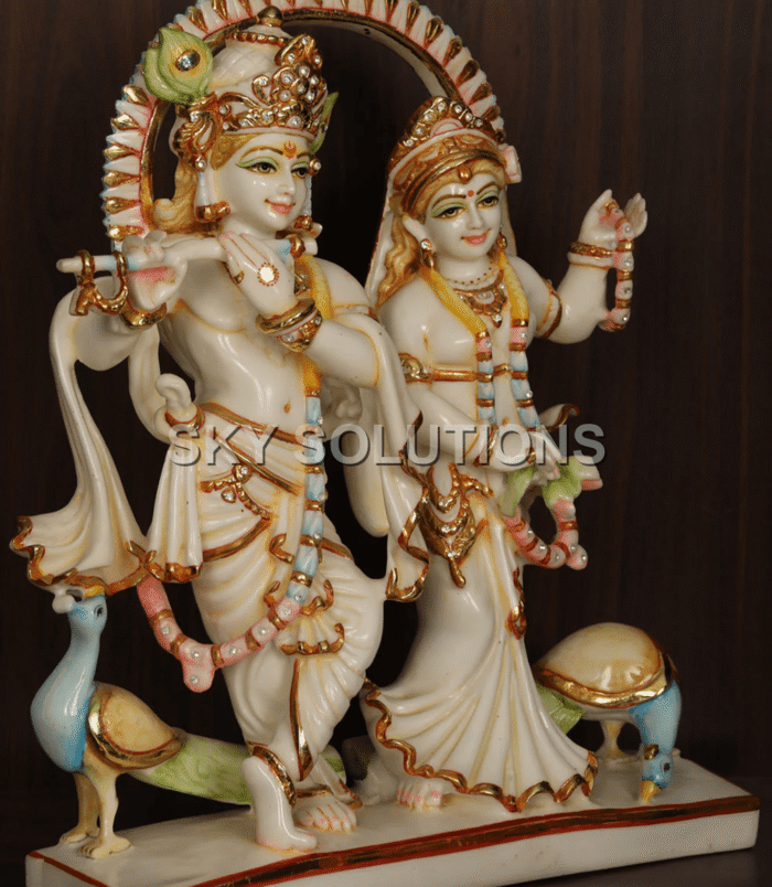 Marble Radha Krishna Idol-2 Marble Radha Krishna Idol-2