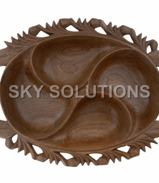 Walnut Wood Dry-Fruit Tray